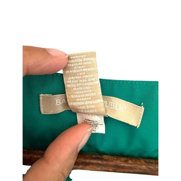 Banana Republic Green Sleeveless Sheath Dress – Size 4 - Picture 8 of 9